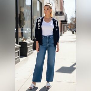 (#81)SCARLETT Embroidered Cardigan